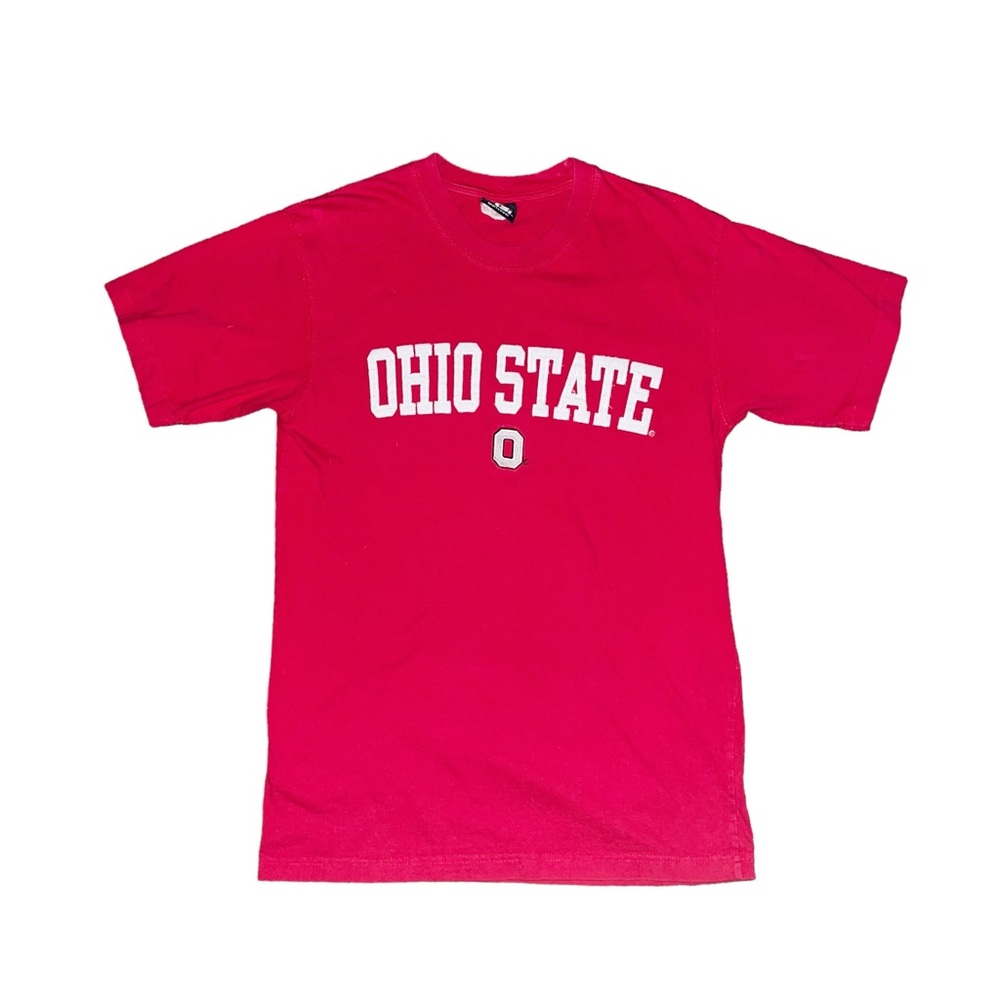 TSI Sportswear Ohio State All Embroidered Red T-Shirt Men’s Size Medium